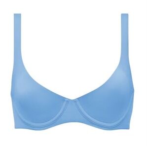 NWOTD CUUP 32E The Scoop Blue Microfiber Undewire Bra 126320